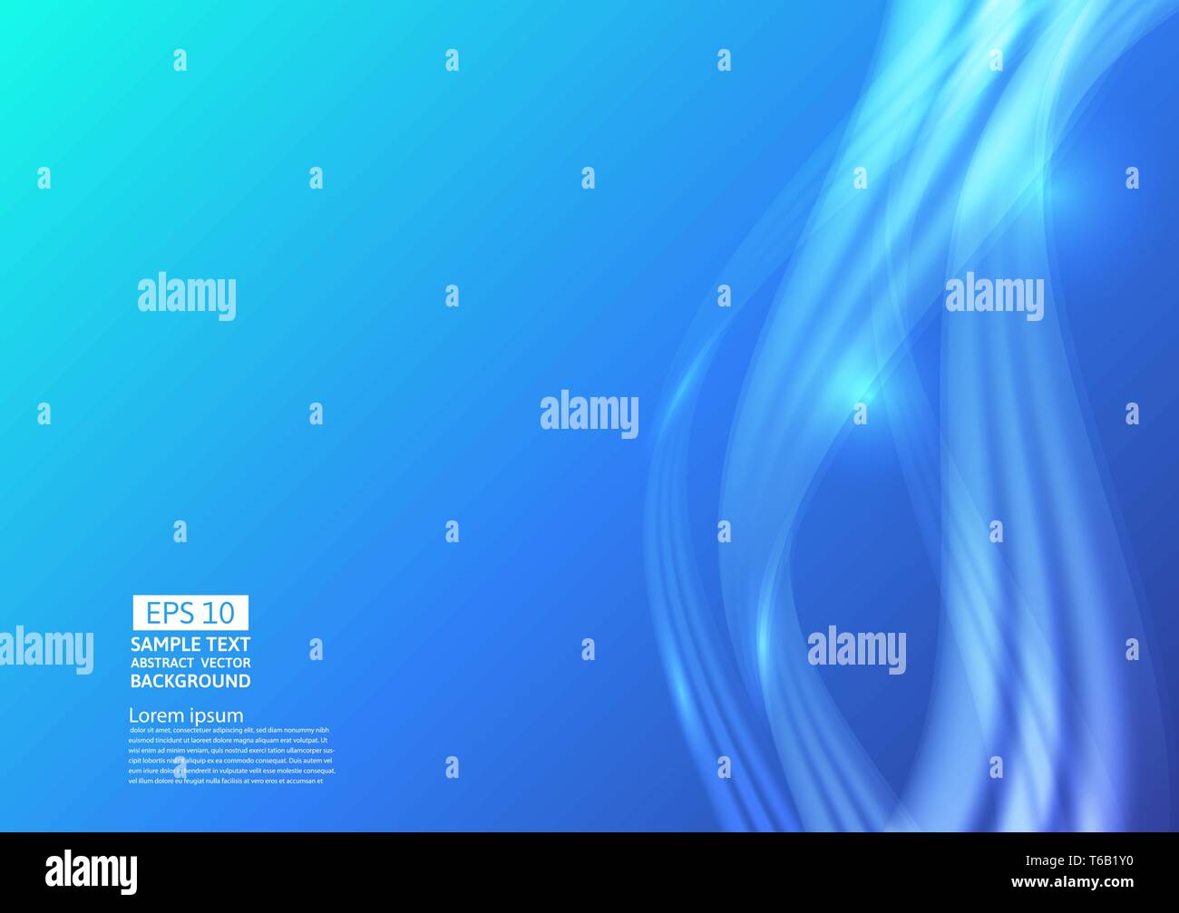 Blue color waves liquid abstract background design. Fluid gradient ...