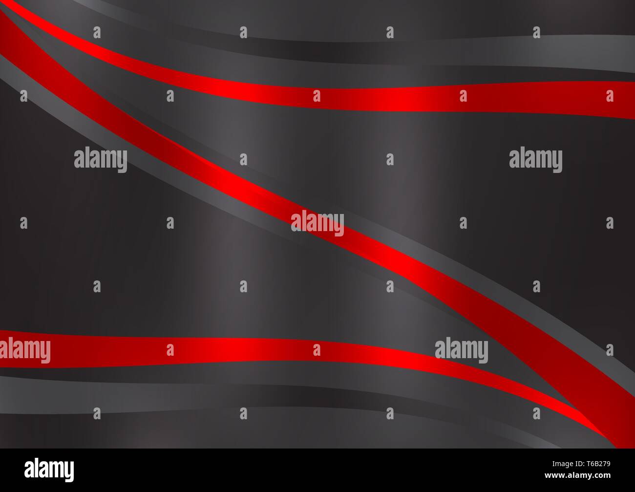 Black and red color abstract vector background with copy space. Graphic ...