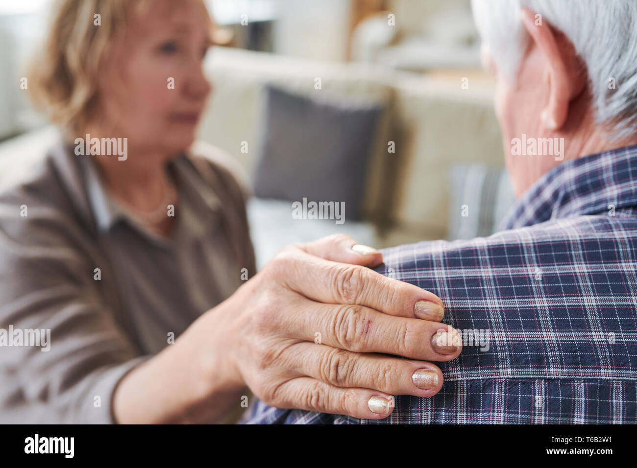 Expressing support Stock Photo