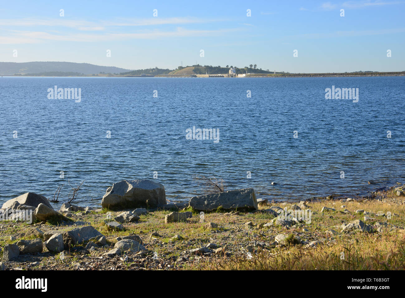 Folsom lake in California, USA. Stock Photo