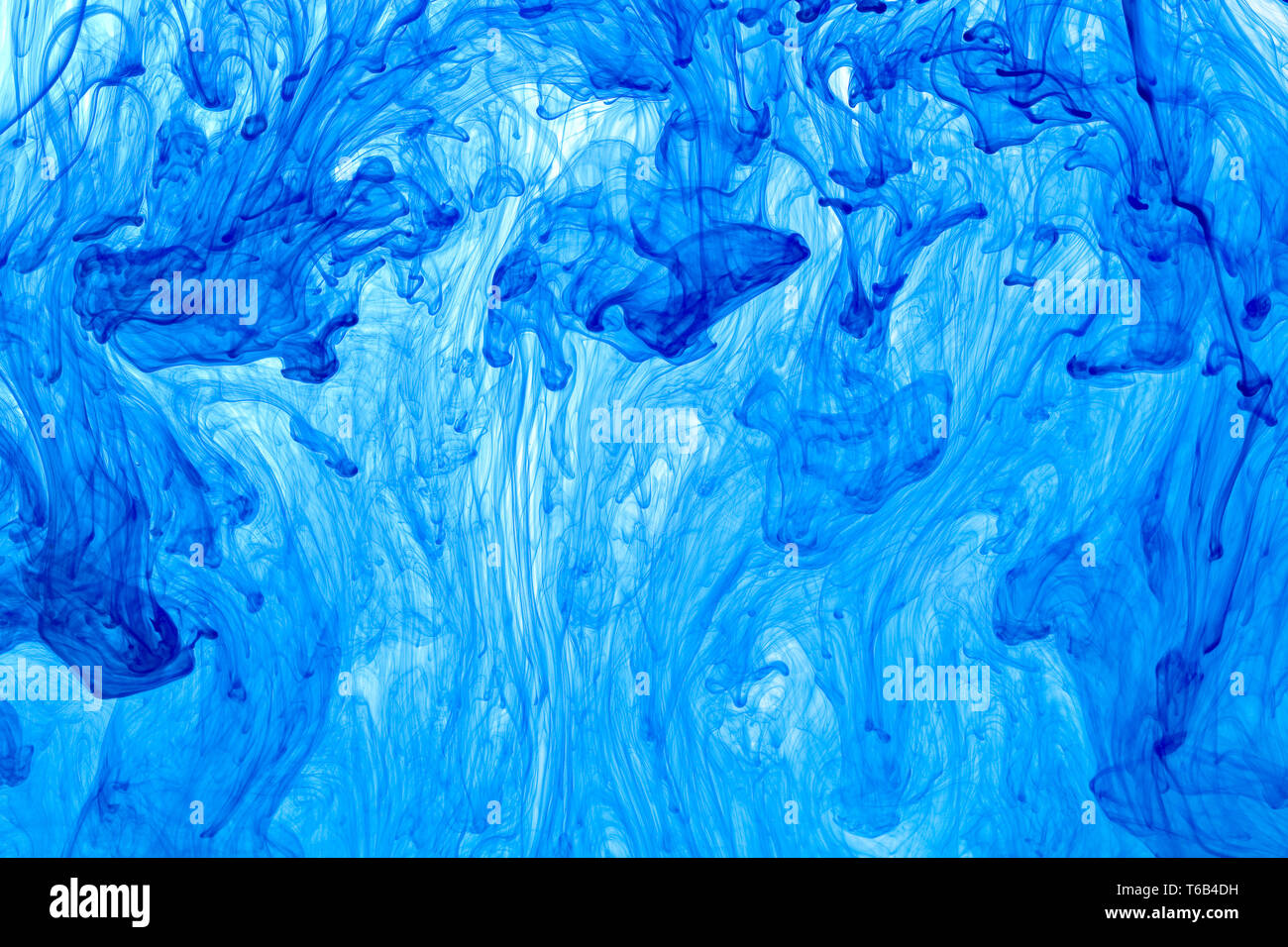 Blue Tint Drops Background Stock Photo - Alamy