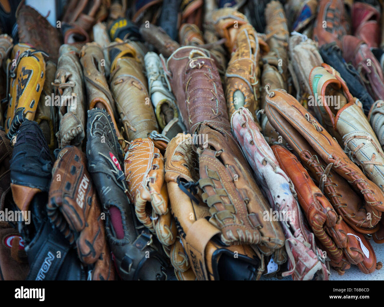 Baseball store gloves hires stock photography and images Alamy