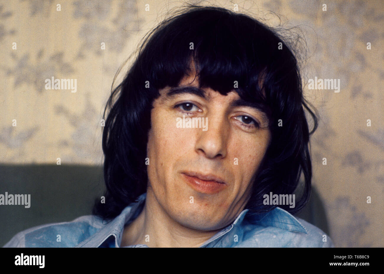 Amsterdam, Netherlands - 1973, Bill Wyman Stock Photo
