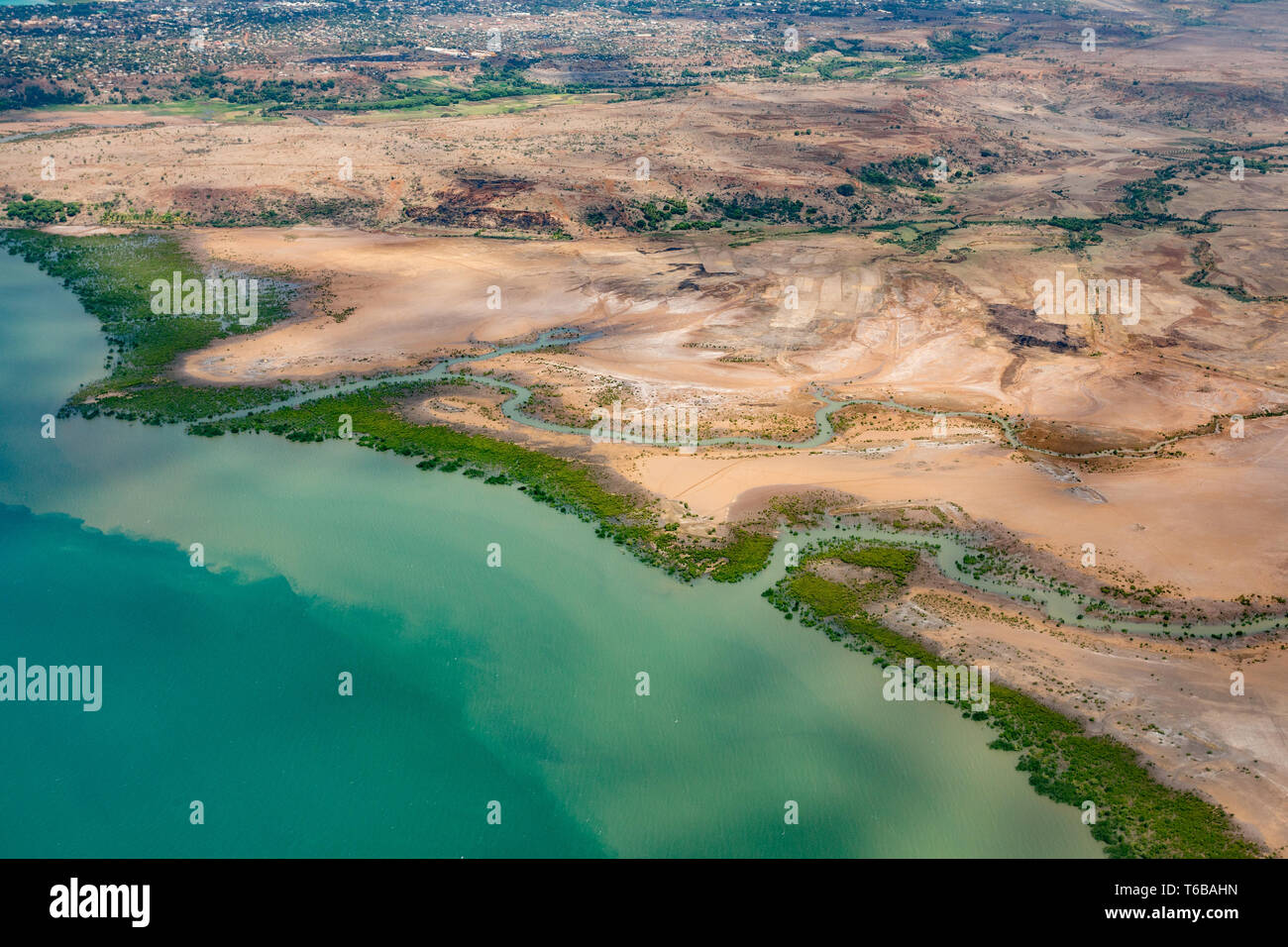 view of the earth landscape, Madagascar coast Stock Photo - Alamy