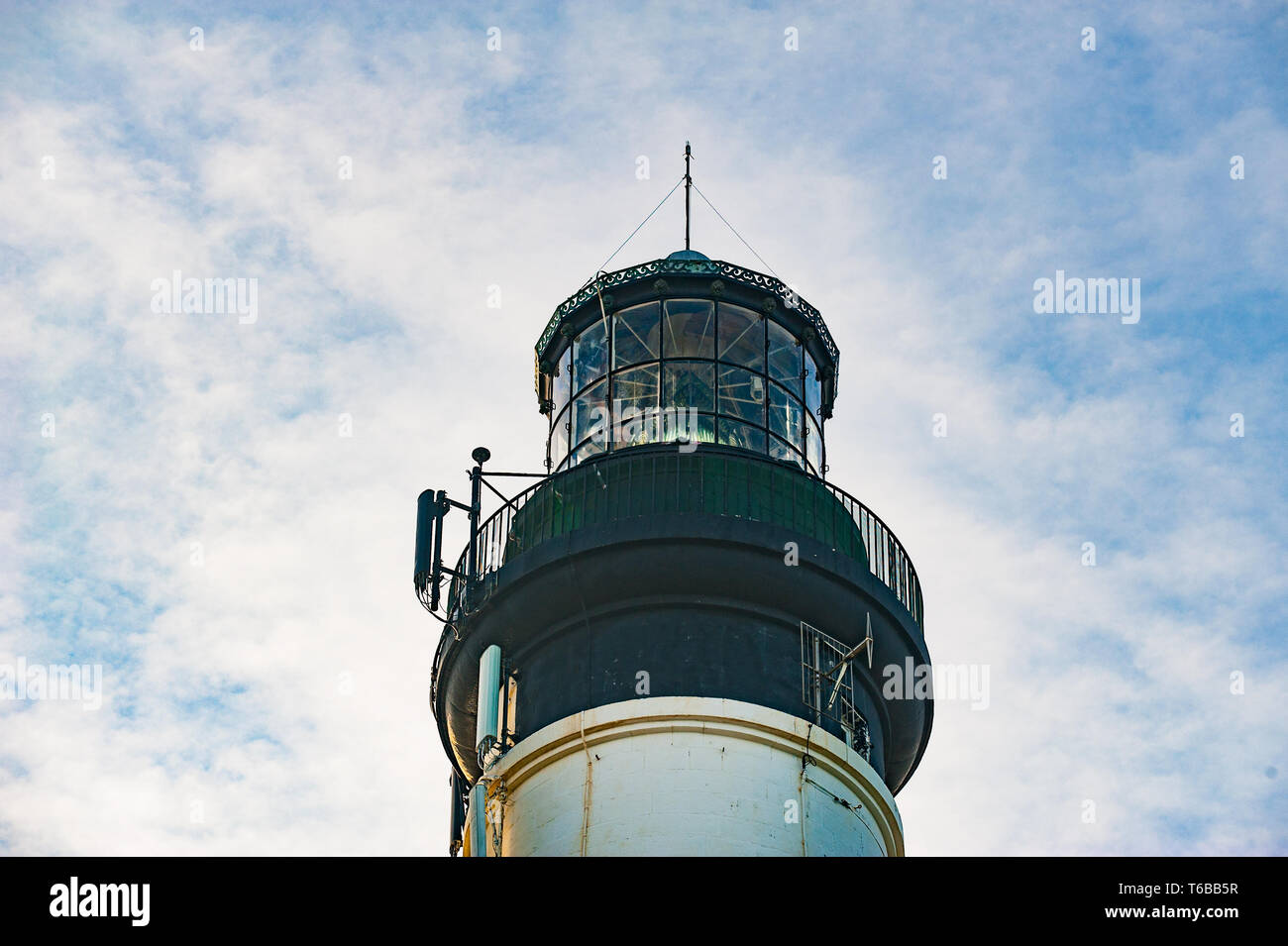 Lighthouse in Biarritz, France Stock Photo
