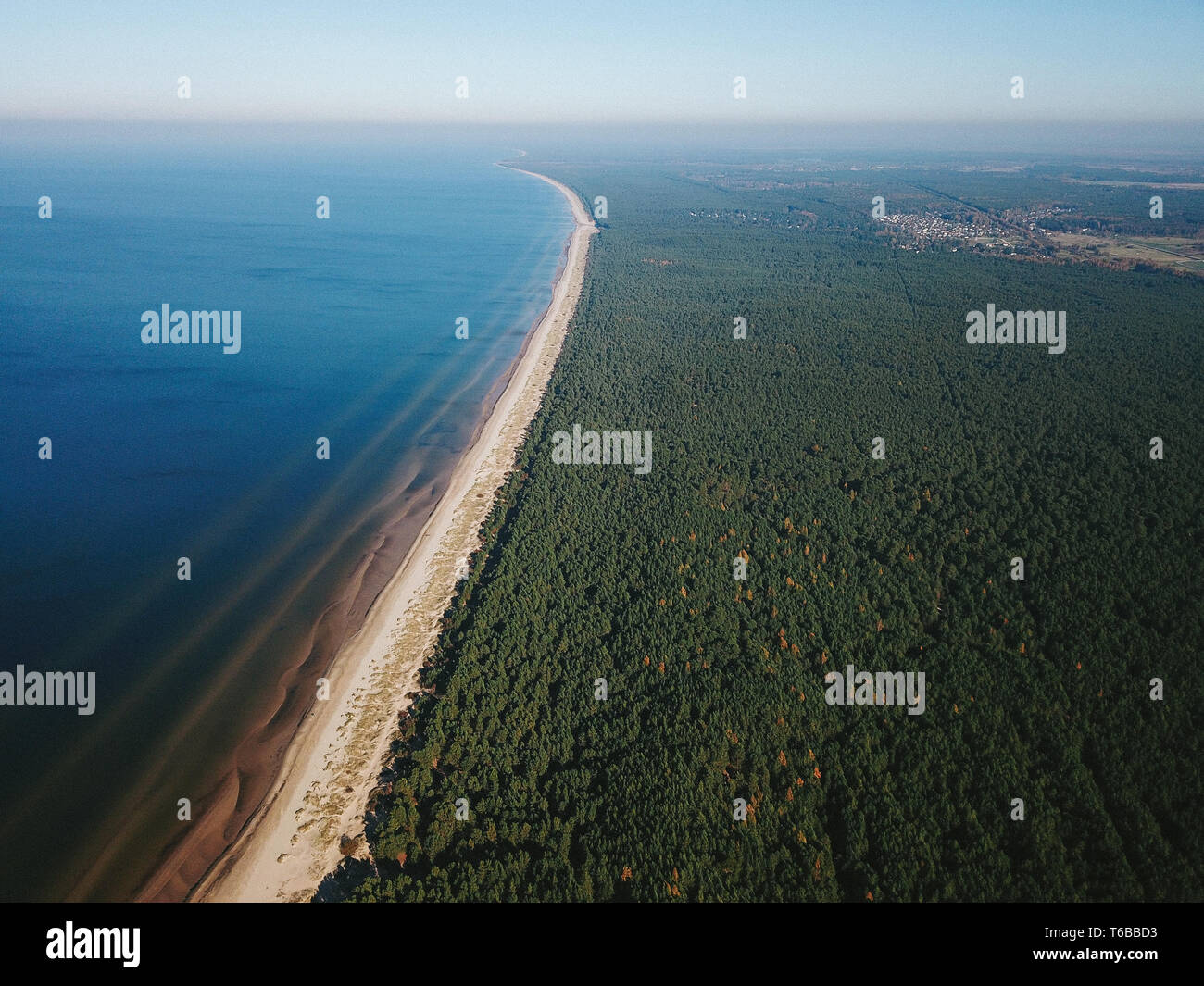 Aerial drone top view coastal hi-res stock photography and images - Alamy