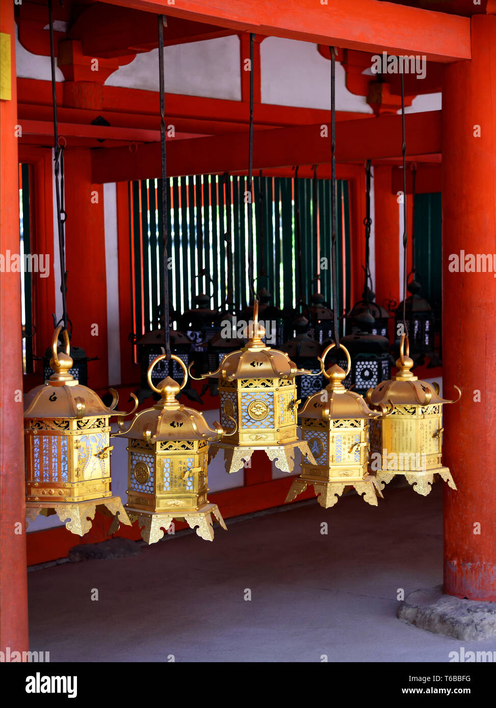 Kasugataisha Shrine Nara Japan Stock Photo