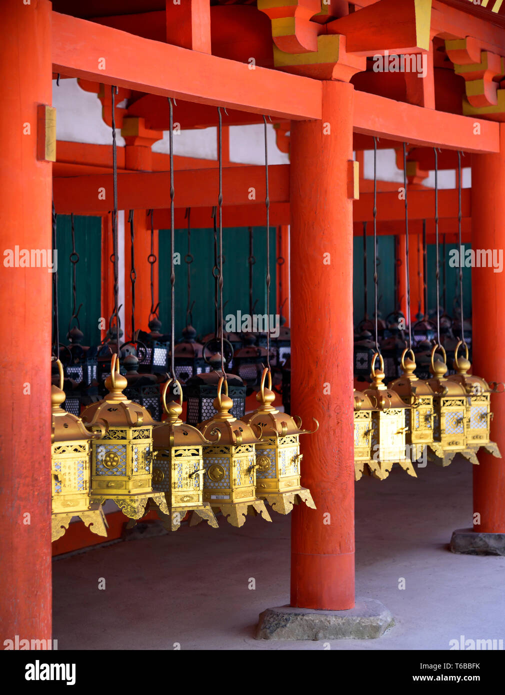 Kasugataisha Shrine Nara Japan Stock Photo