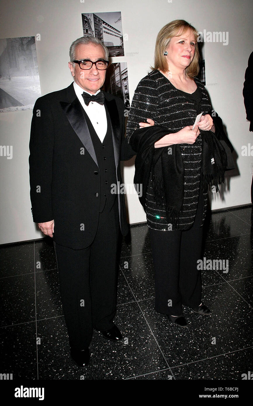 New York, USA. 15 May, 2007.  Martin Scorsese, Helen Morris at the Museum of Modern Art MoMA Party in the Garden to honor Leon and Debra Black and Martin Scorsese at The Museum of Modern Art on May 15, 2007 in New York, NY. Credit: Steve Mack/S.D. Mack Pictures/Alamy Stock Photo