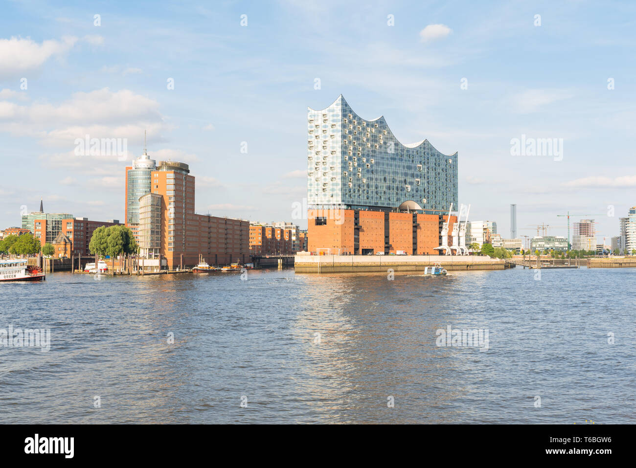 The Elbphilharmonie is the new cultural icon in Hamburg Stock Photo