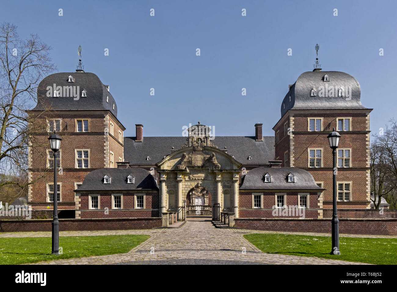 Baroque castle Ahaus Stock Photo