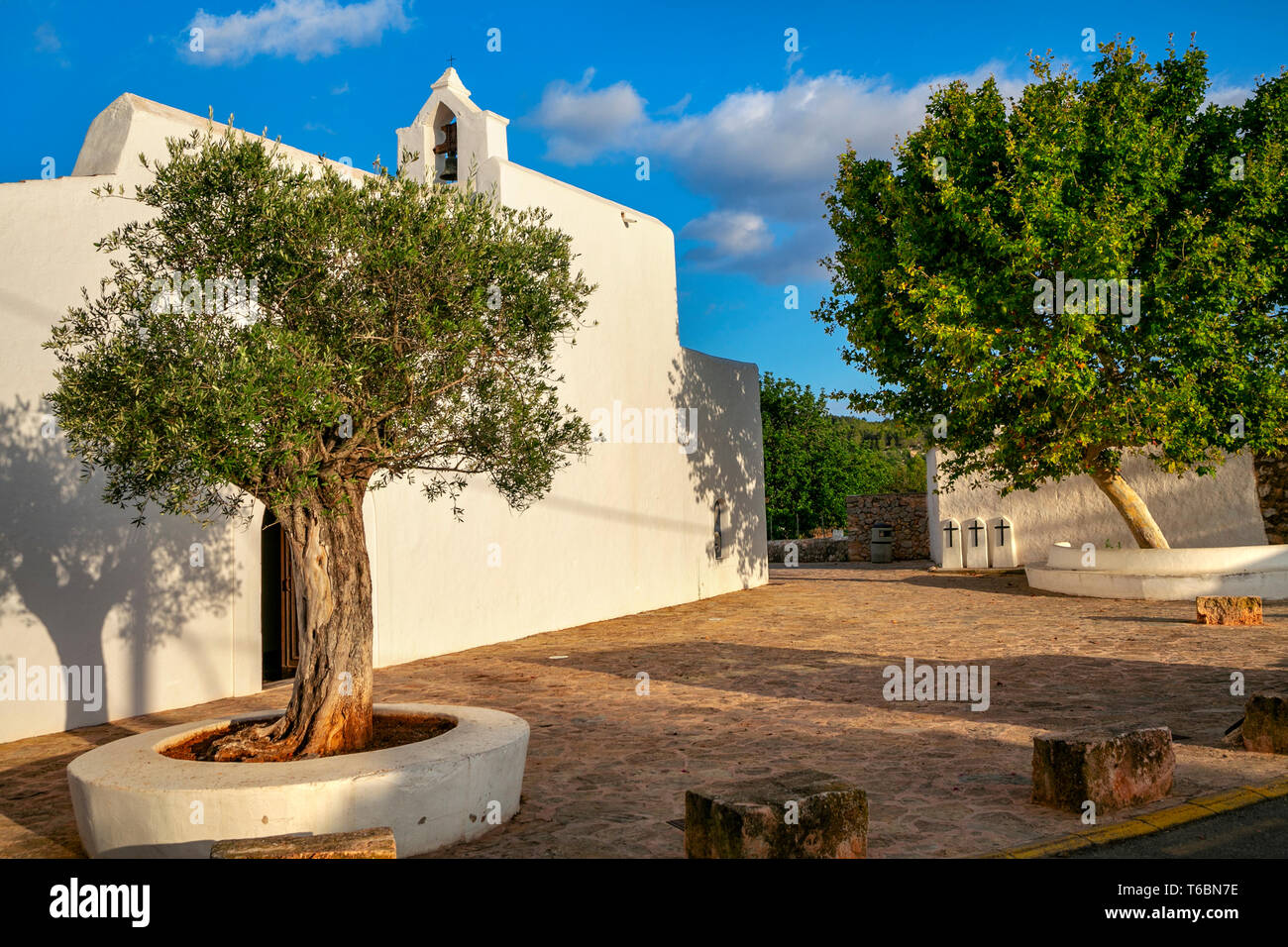 Santa Agnes de Corona. Ibiza Island. Balearic. Islands. Spain Stock Photo
