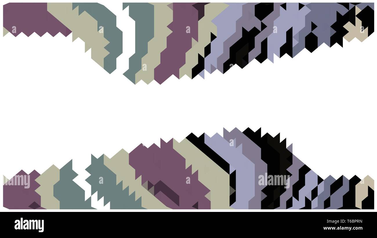 Cube pixel pattern set hi-res stock photography and images - Alamy