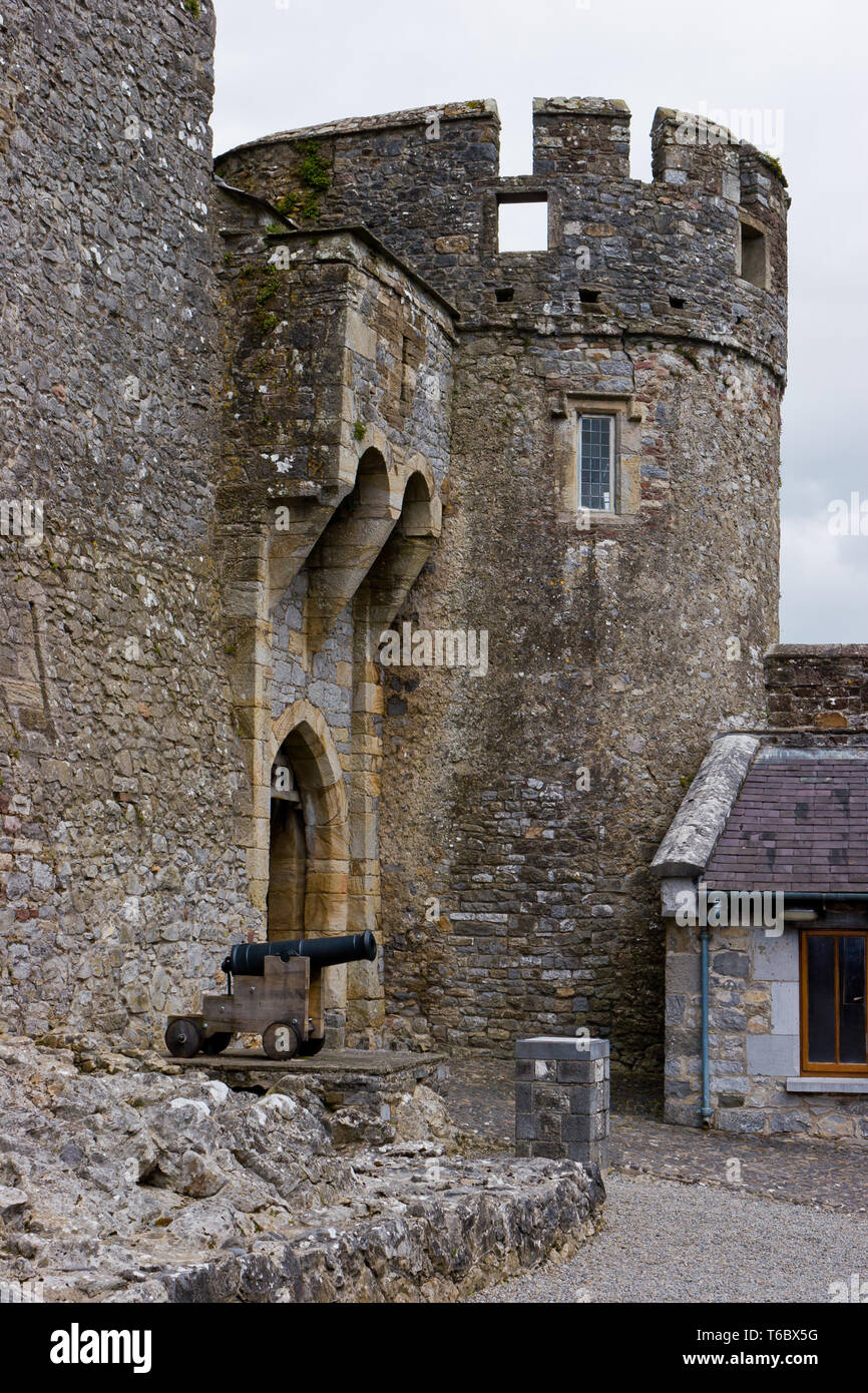 Cahir Castle in Tipperary, Ireland Stock Photo