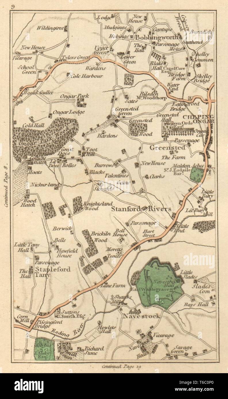 CHIPPING ONGAR. North Weald Bassett,Marden Ash,Toot Hill,Bobbingworth