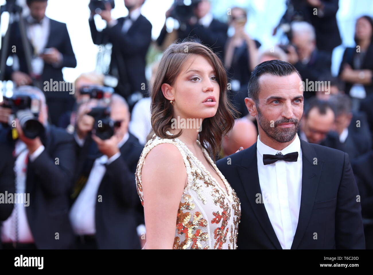 CANNES, FRANCE – MAY 23, 2017: Adele Exarchopoulos on the Cannes Film