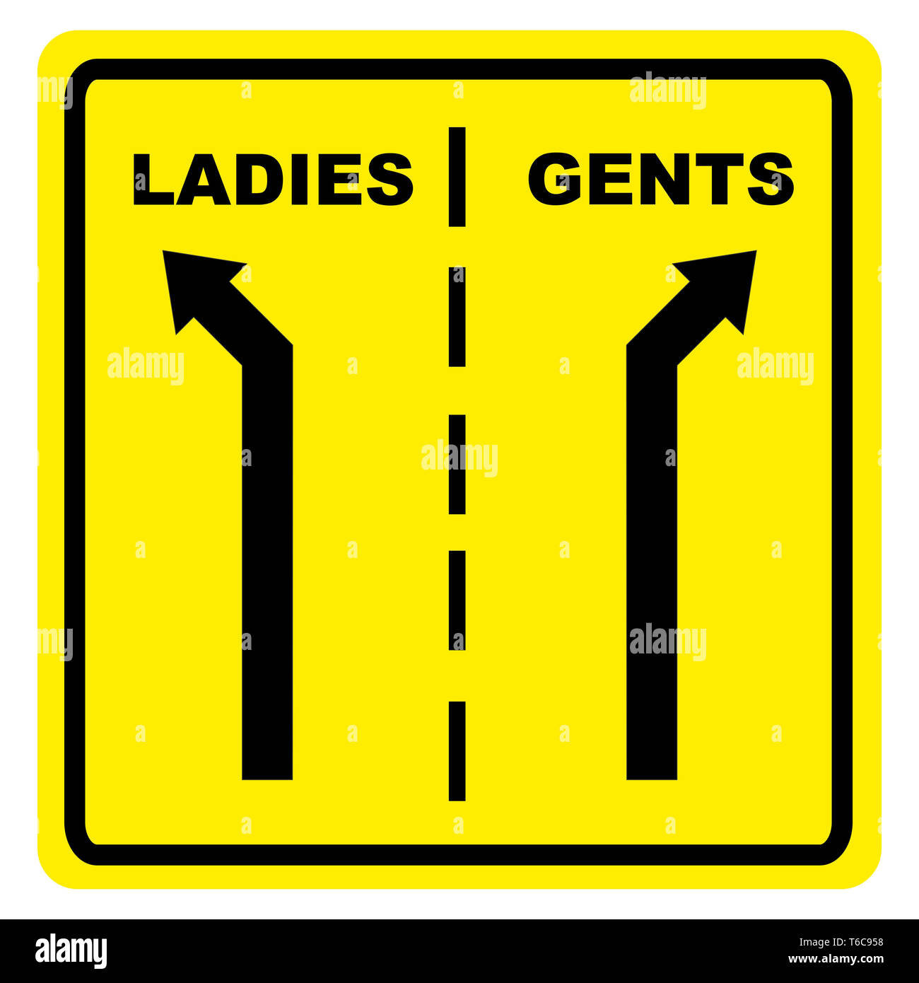 Ladies / Gents sign Stock Photo Alamy