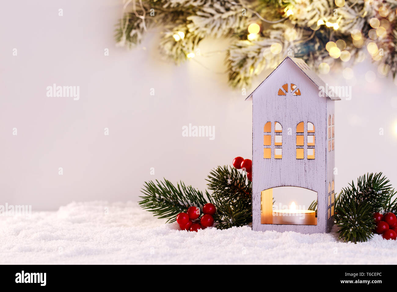 Christmas greetings card Stock Photo Alamy