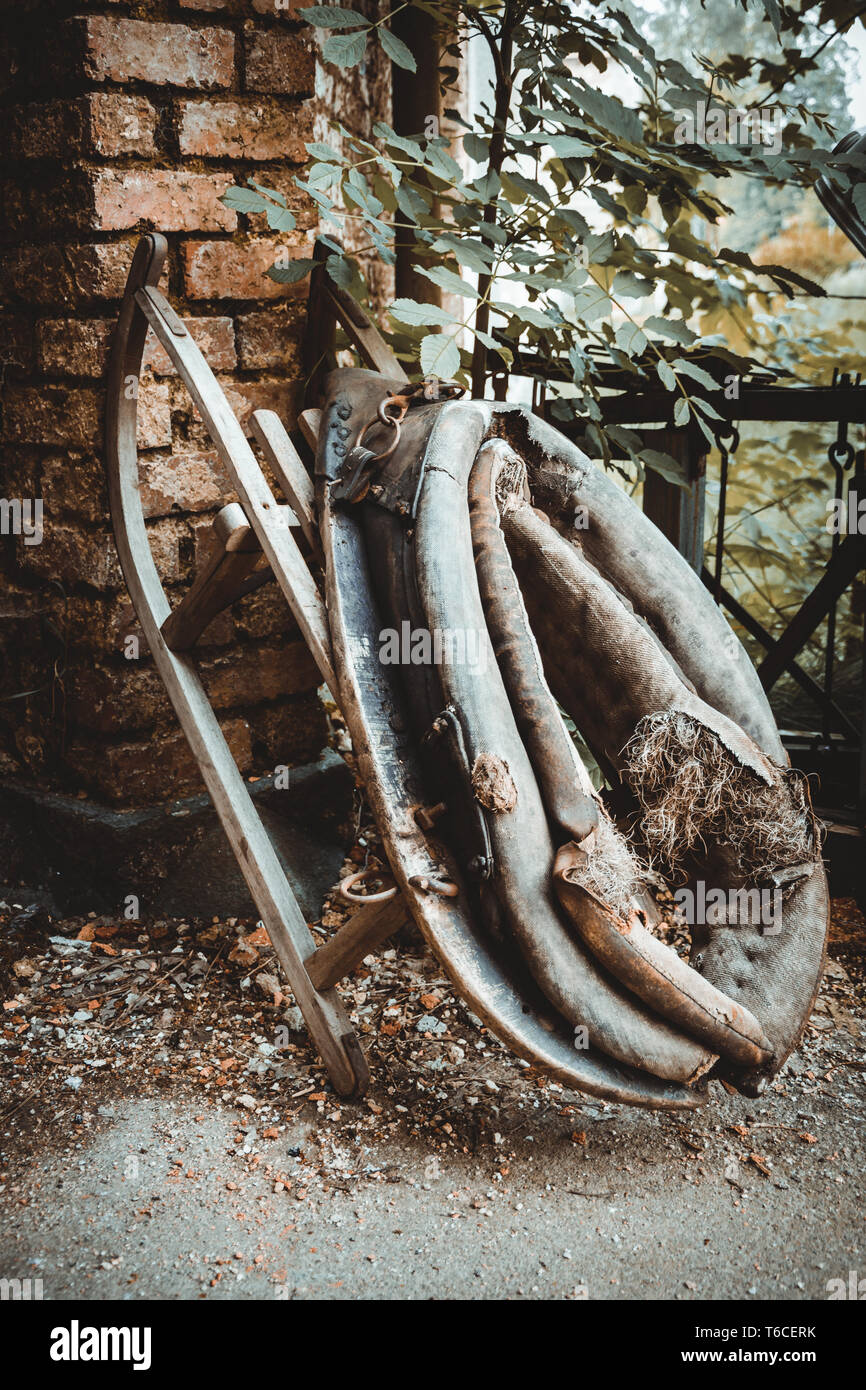 Old harness hi-res stock photography and images - Alamy