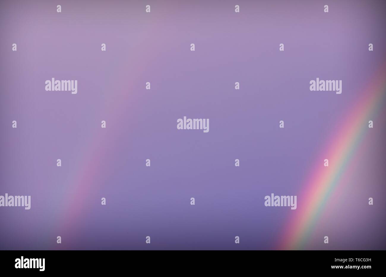 double coloured rainbow in the sky after the storm Stock Photo - Alamy