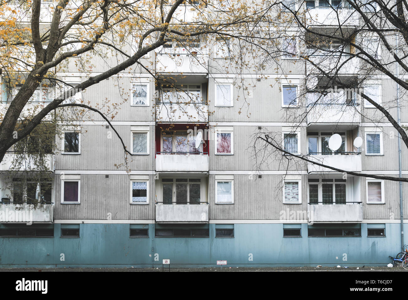 social housing in Berlin Kreuzberg Stock Photo