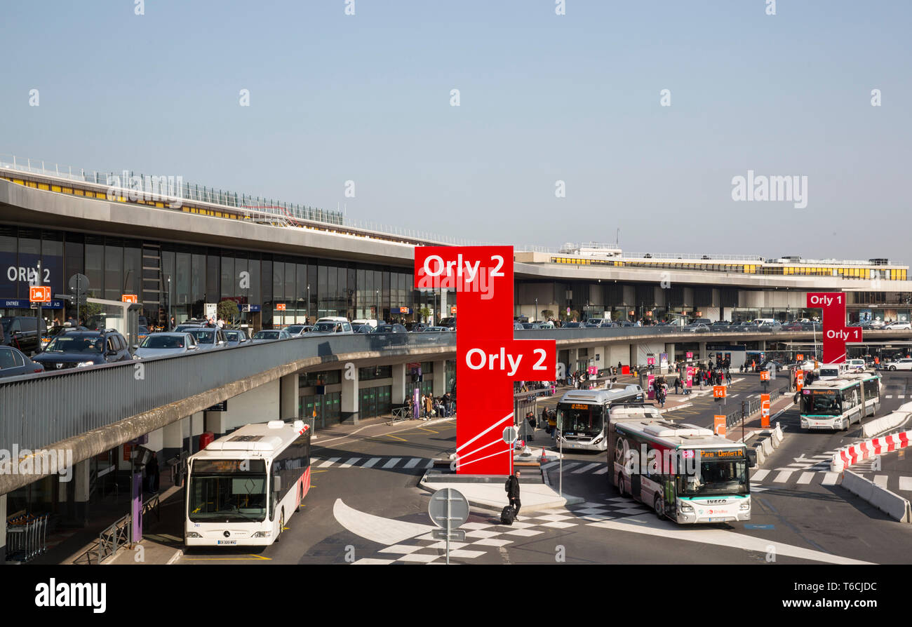 NEW PARIS ORLY AIRPORT 1-2-3-4 Stock Photo - Alamy