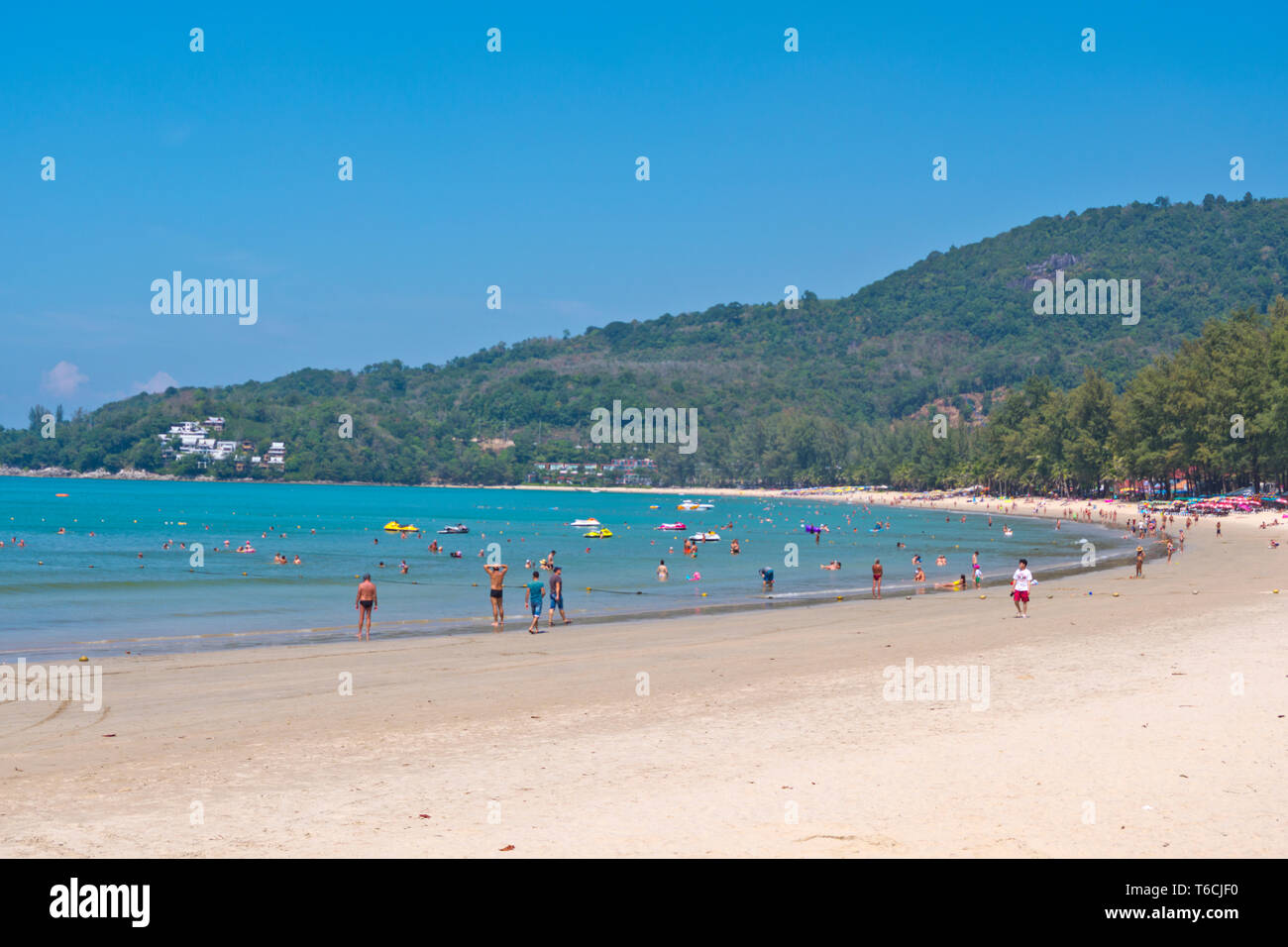 Hat Kamala, beach, Kamala, Phuket island, Thailand Stock Photo - Alamy