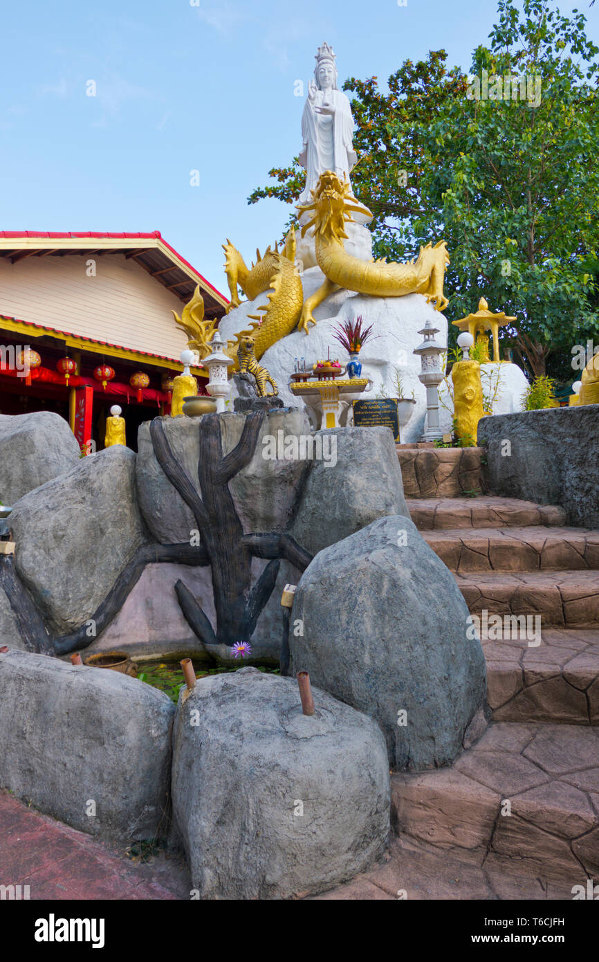 Guanyin Temple, Khao Lak, Thailand Stock Photo