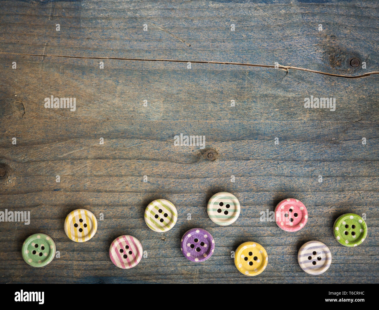 Buttons wooden table button hi-res stock photography and images - Alamy