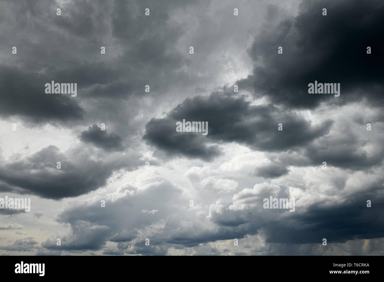 Dark stormy sky with clouds for background Stock Photo - Alamy