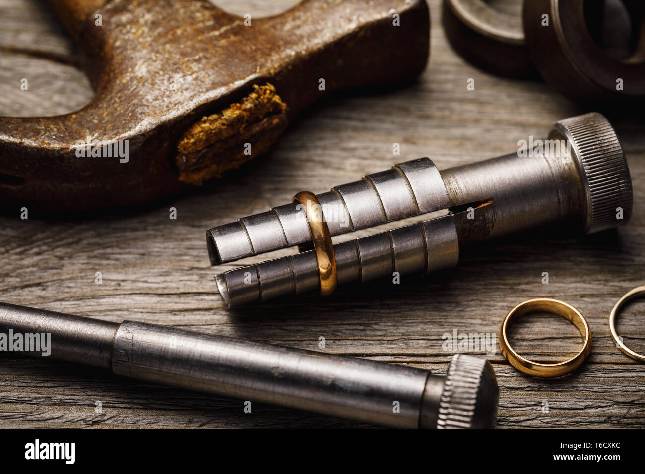 Stretching rings hi-res stock photography and images - Alamy