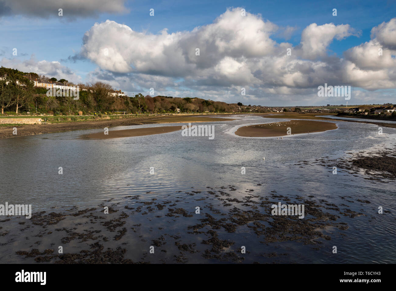 Copperhouse Creek; Hayle; Cornwall; UK Stock Photo Alamy