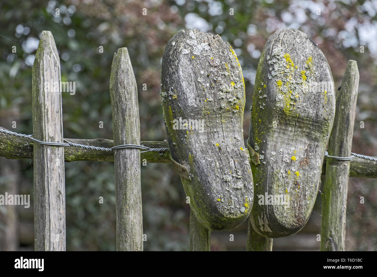 Shoes fence hires stock photography and images Alamy