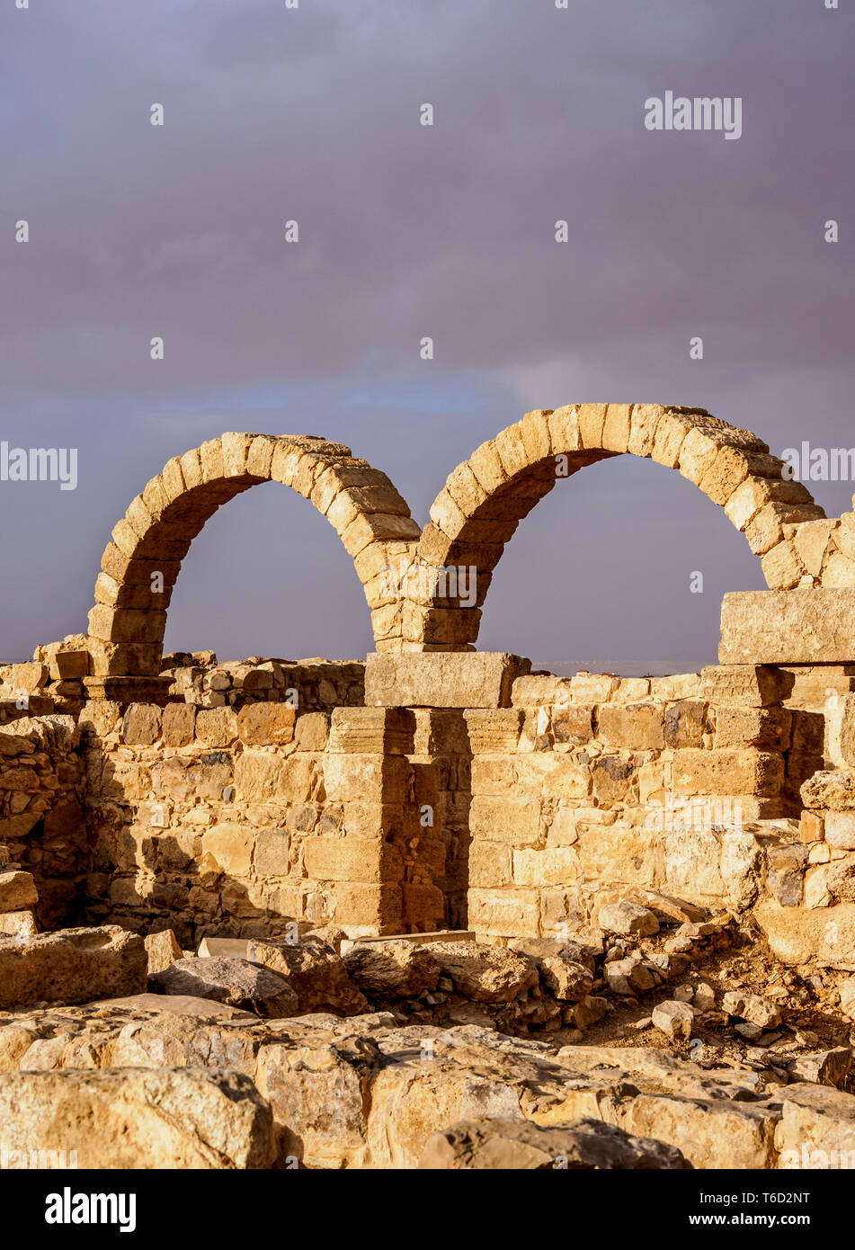 Umm ar-Rasas Ruins, Amman Governorate, Jordan Stock Photo