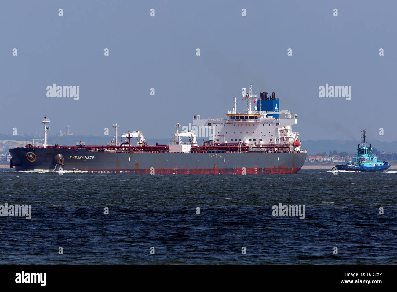 Kyrakatingo,Valletta,Voith,Schneider,power,system,propulsion,Chemical,Southampton,services,port,towing,Tanker,Oil,Refinery,Fawley,The Solent, Stock Photo