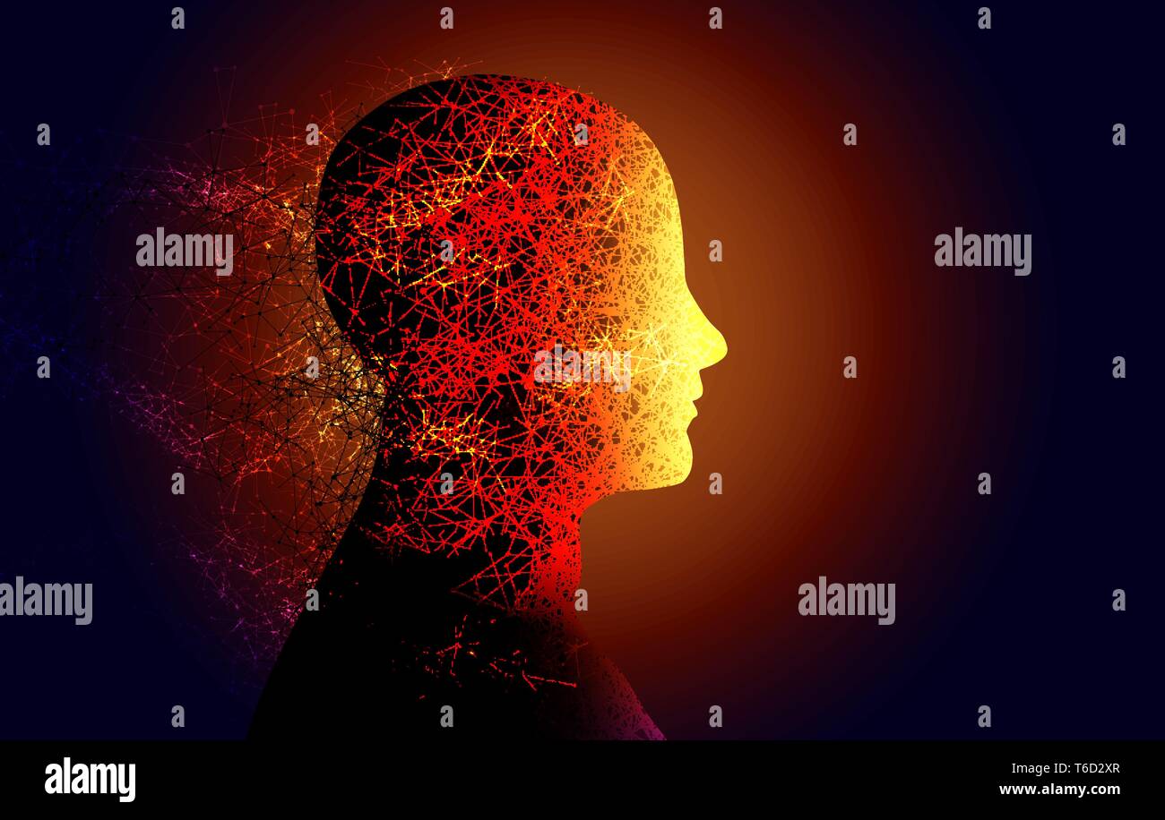 Digital AI Technology Art Stock Vector Image & Art - Alamy