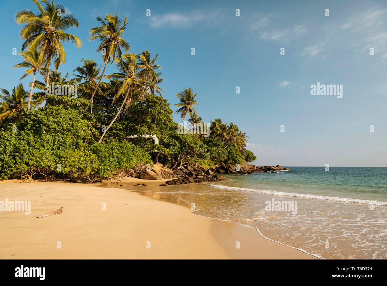 Devinuwara Beach, Dondra, South Coast, Sri Lanka, Asia Stock Photo