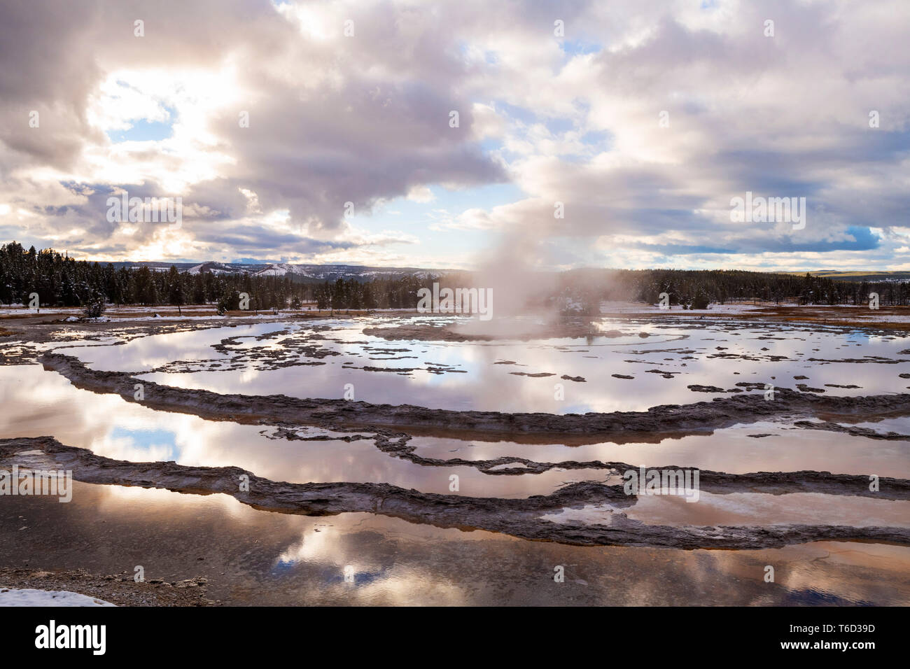 Firehole spring yellowstone hi-res stock photography and images - Alamy