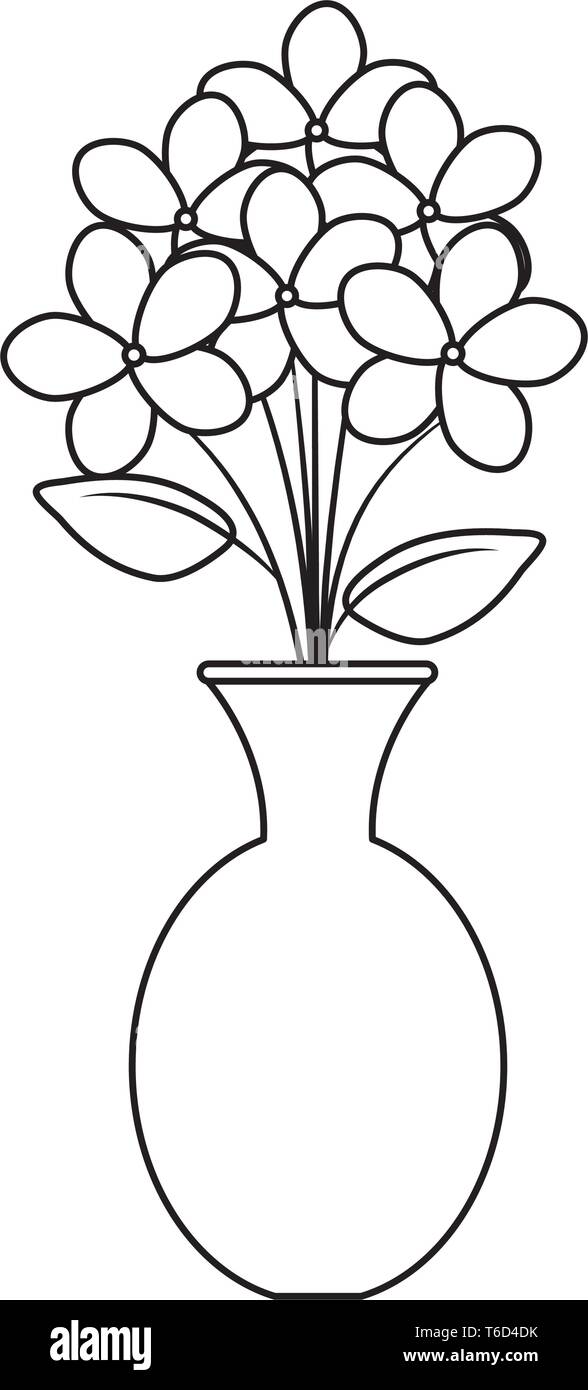 vase with flowers icon Stock Vector Image & Art - Alamy