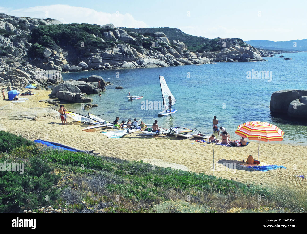 Palau, Sardinia. Talmone beach Stock Photo Alamy