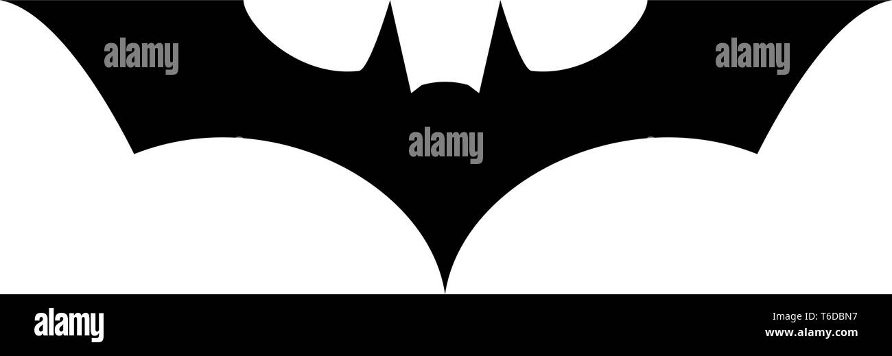 Batman logo icon vector illustration Stock Vector Image & Art - Alamy