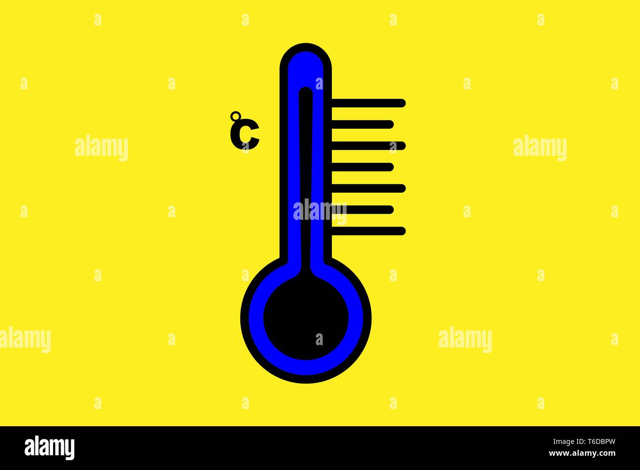 Thermometer icon , Vector illustration Stock Vector