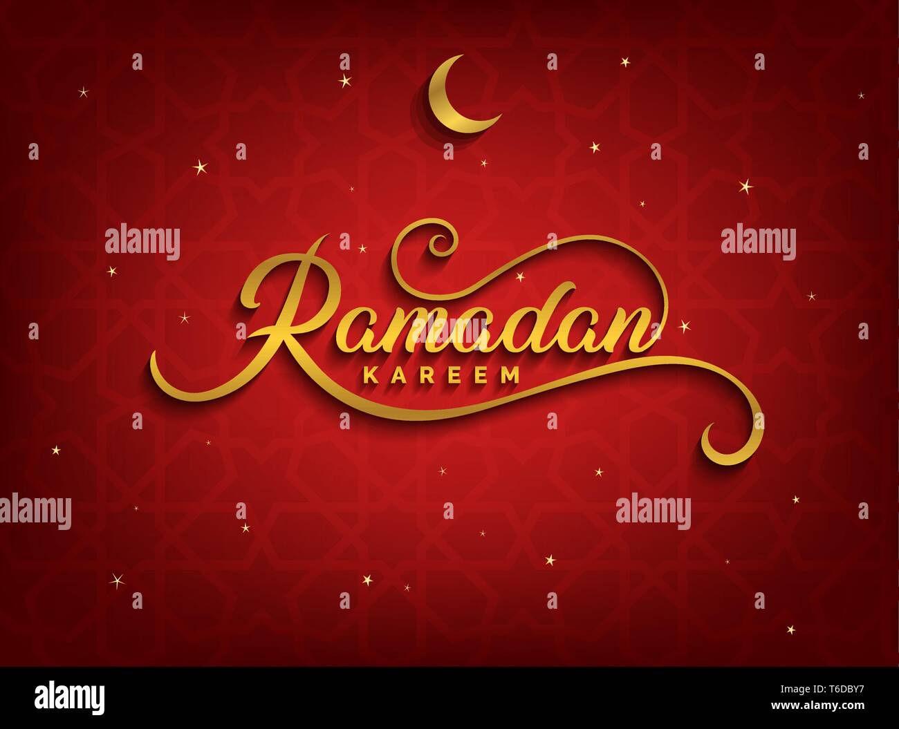 Ramadan Kareem Greeting Beautiful Lettering For Banner Islamic