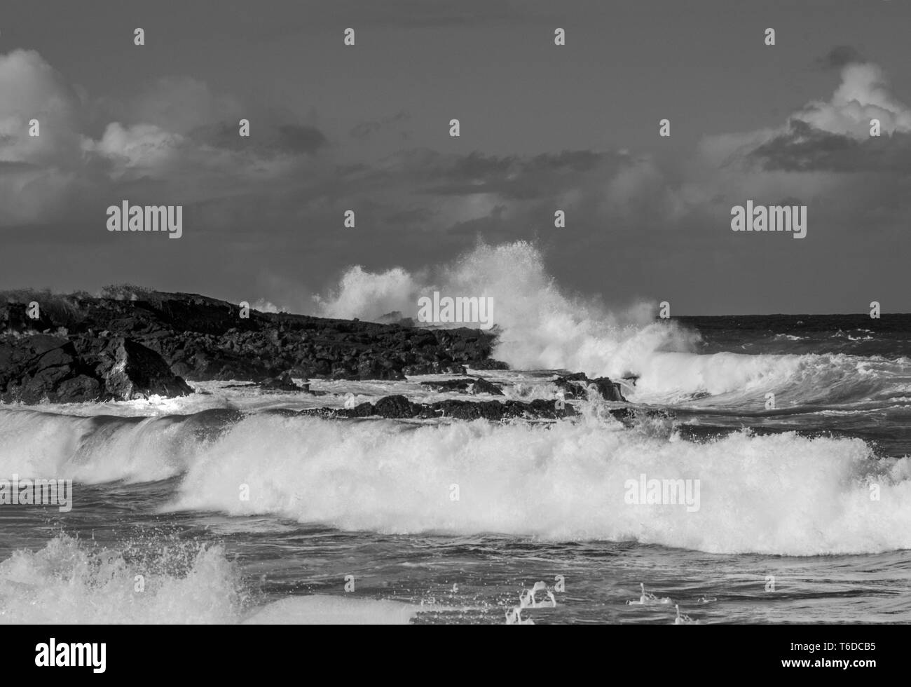 Crashing Waves Stock Photo