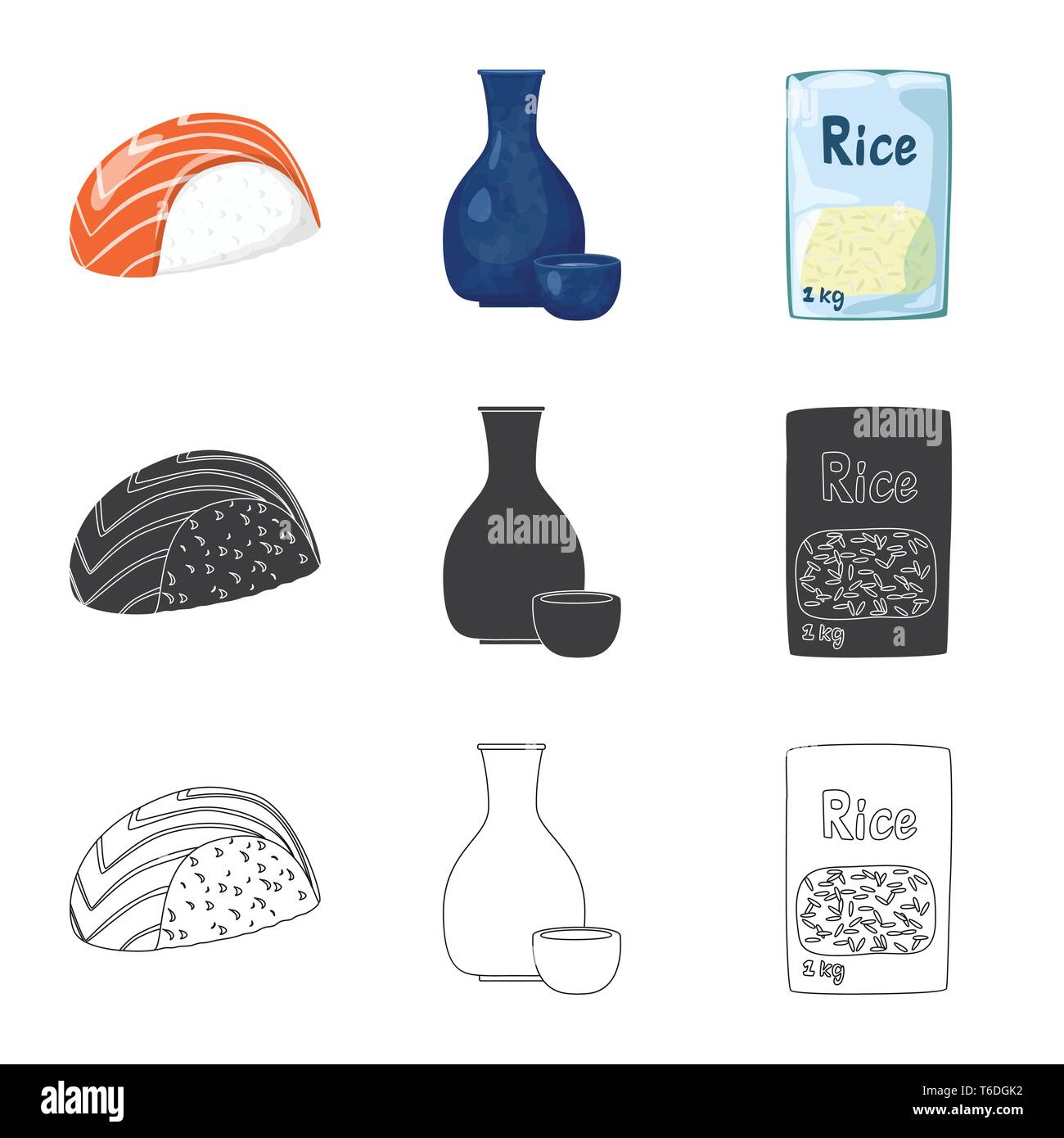 Packet of sushi hi-res stock photography and images - Alamy