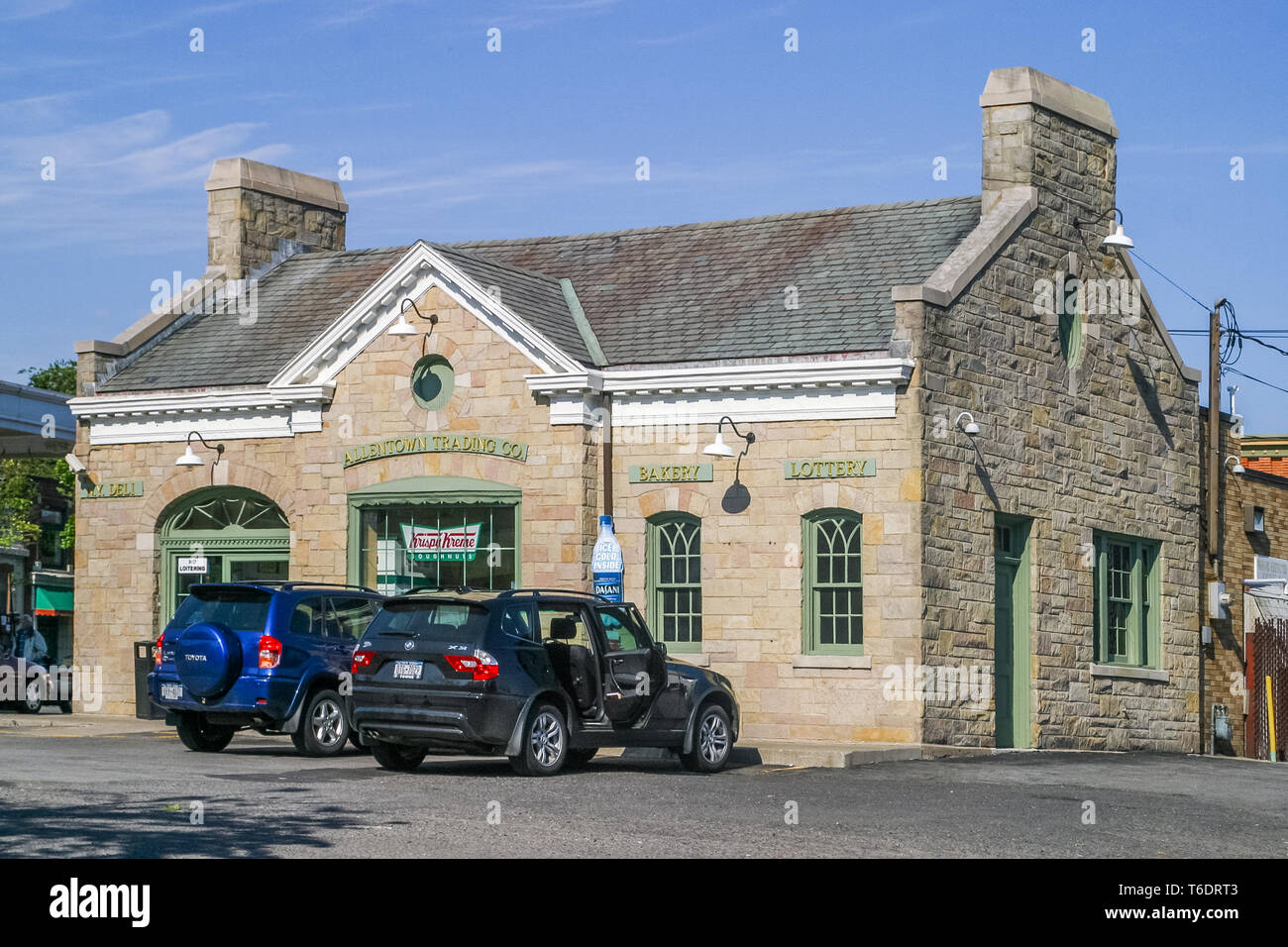 Commercial buildings in Buffalo Stock Photo Alamy