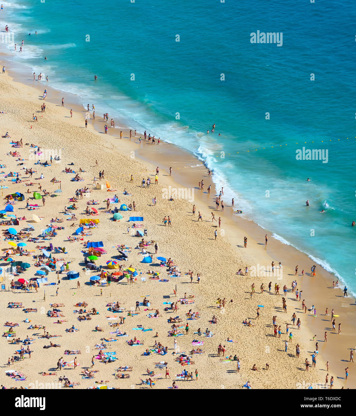 Crowded Beach Aerial High Resolution Stock Photography and Images - Alamy