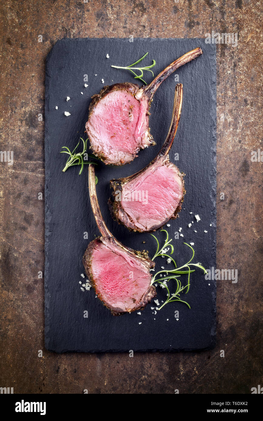 Tomahawk rack ribs beef hi-res stock photography and images - Alamy