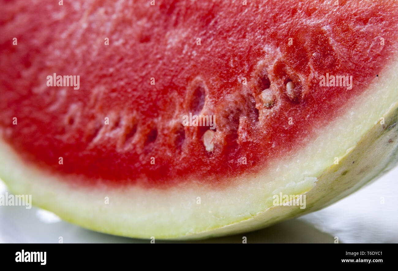 Watermelon (Citrullus lanatus) Stock Photo