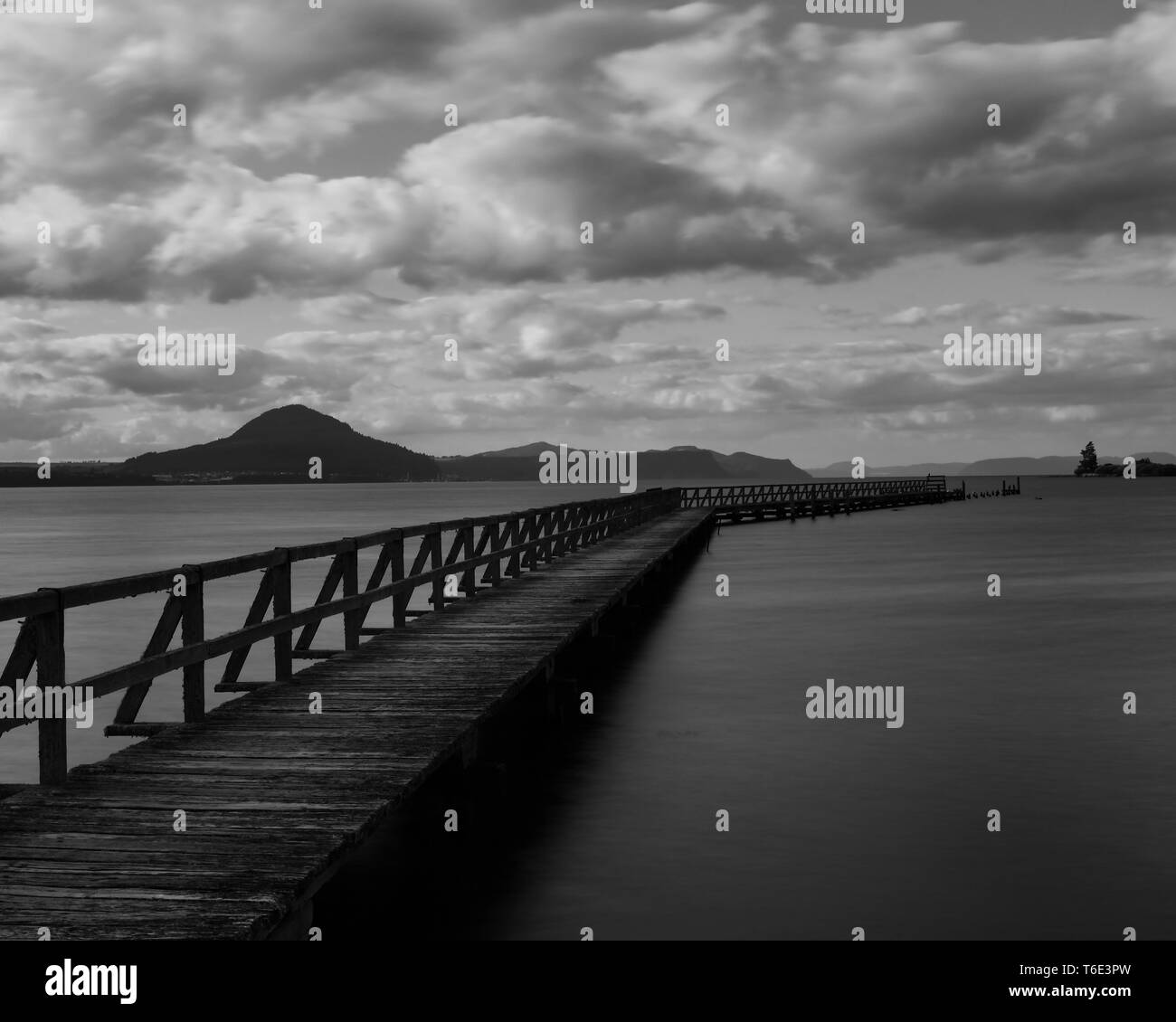 Lake Taupo Stock Photo